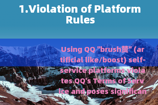 1.Violation of Platform Rules