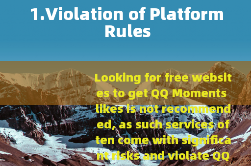 1.Violation of Platform Rules