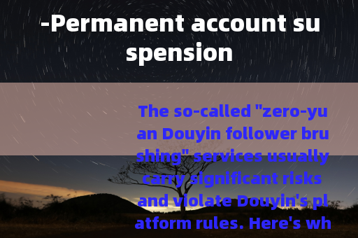-Permanent account suspension